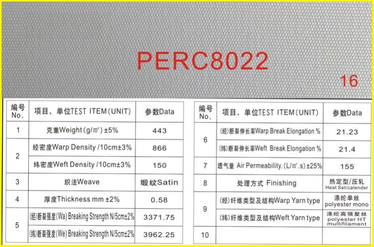 固液分離濾布